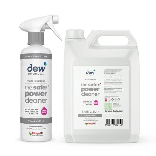 Dew Superclean Multi-Purpose The Safer Power Cleaner Fragrance Free - Bundle Pack