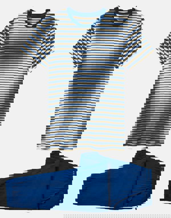 British Boxers Men's Bamboo Pyjama Set - Sandstone