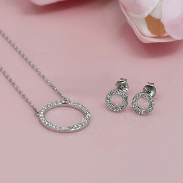 Say It With Circle of Life Gift Set - Silver