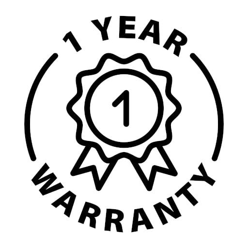 i year warranty on all products