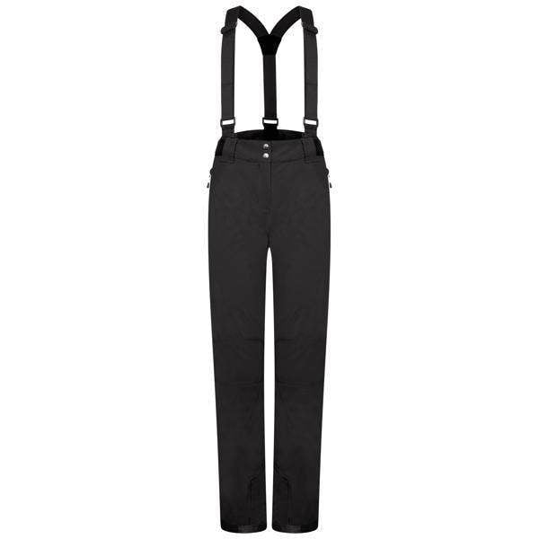 Dare 2B Womens/Ladies Effused II Waterproof Ski Trousers - Black/White - 