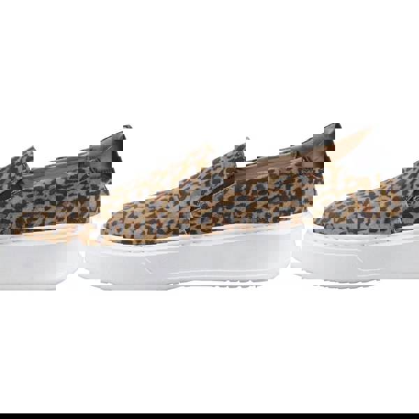 Hush Puppies Corinne Slip On Cupsole Women's Trainers in Leopard