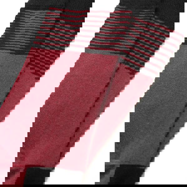 Jemsox Fine Stripe Organic Cotton Mens Socks | Gentle Comfort Welt Top