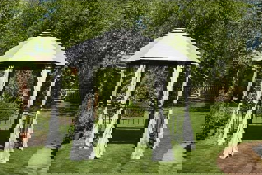Glendale Hexagon 1.75m x 1.75m Gazebo The Garden Furniture Shop