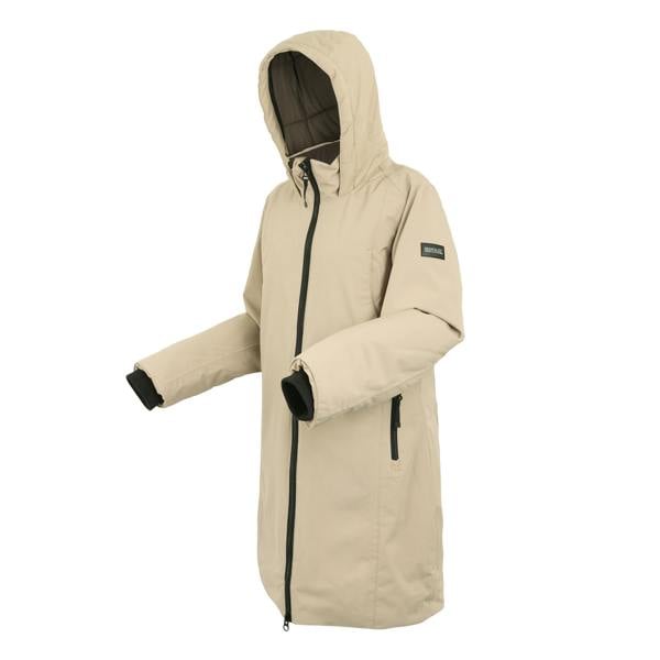 Regatta Womens/Ladies Yewbank IV Waterproof Jacket - Warm Taupe/Bueno - 
