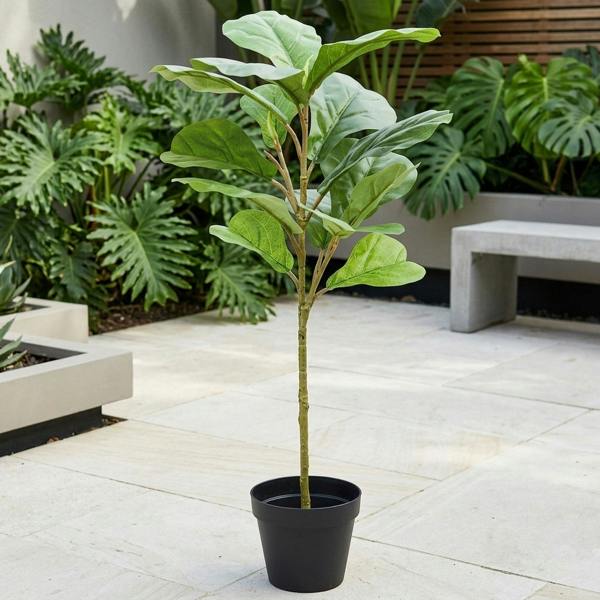 Garden Greatness Artificial Potted Ficus Lyrata