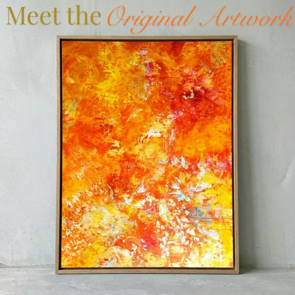 Kati Kaia Aurelia Orange Gallery Mat