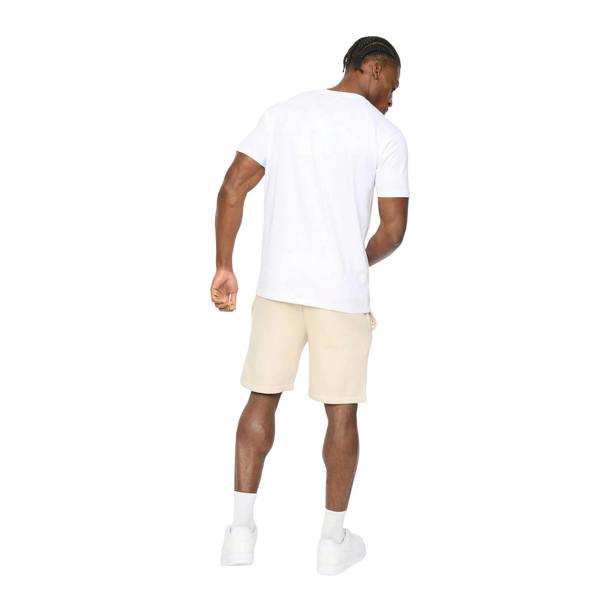 Crosshatch Mens Bardon Cotton T-Shirt - White - 
