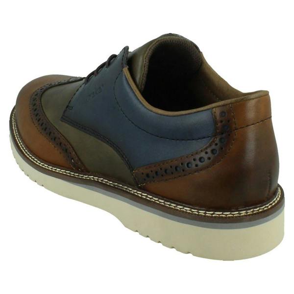 Rieker Mens Reiker Formal Wide Fit Shoes 04504