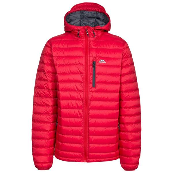 Trespass Mens Digby Puffer Jacket - Red - 