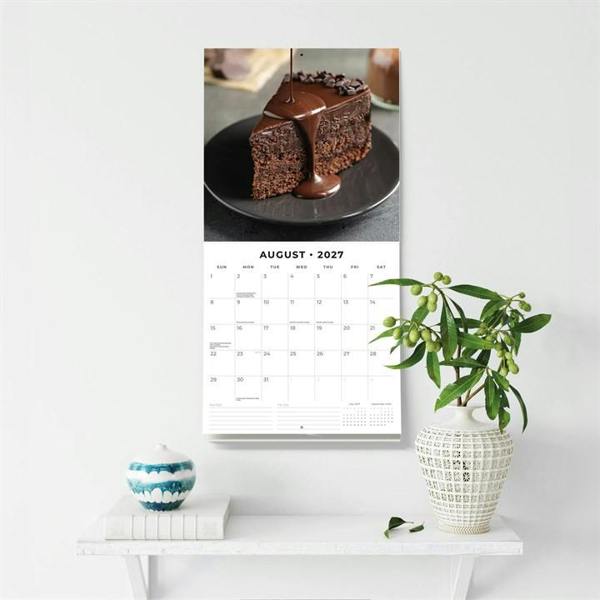 Chocolate Lovers Calendar 2027, Wall Calendars, Month To View, Lifestyle, Gift
