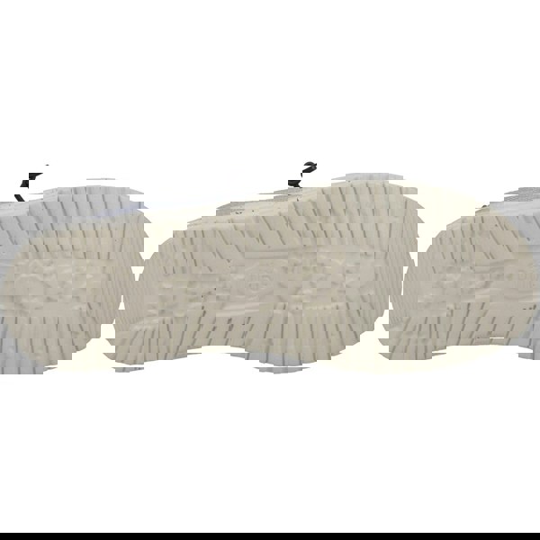 HEYDUDE Wally Coastline Jute Shoes - Stone White