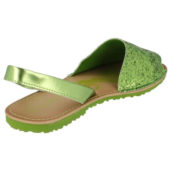 Spot On Ladies Spot On Flat Mule Slingback Sandals