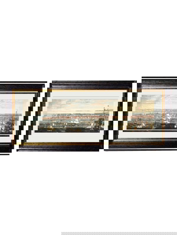 Exceptional Art c.1844 Panoramic Views of New York