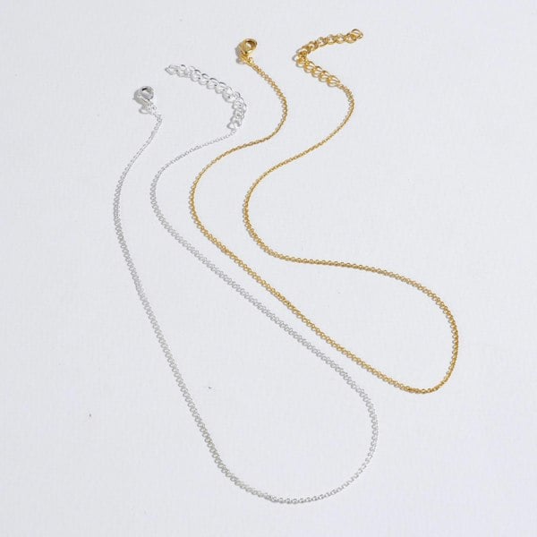 Fine Chain Necklace  Gold - Lila Rasa