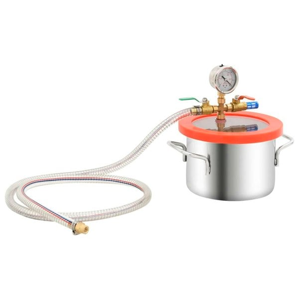 Berkfield Vacuum Chamber Stainless Steel 3.7 L