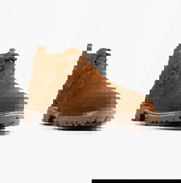 Popps COOPER Mens Desert Boots Cognac