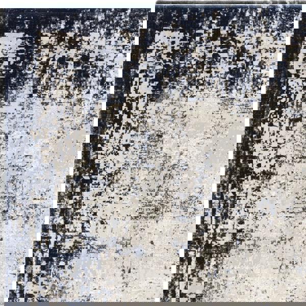 Asiatic Kuza Border Navy Rug