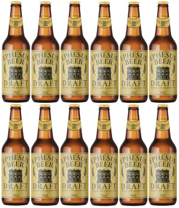 Tees Ephesus Turkish DRAFT Beer (12 x 500ml - 5%)