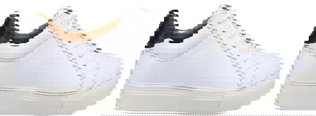 Hush Puppies Colton Mens Lace Up Casual Smart Leather Trainers