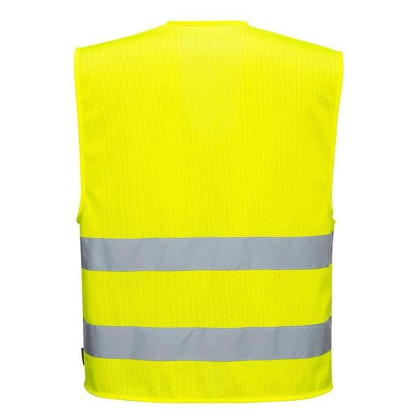 Hi-Vis Mesh Two Band Vest Portwest