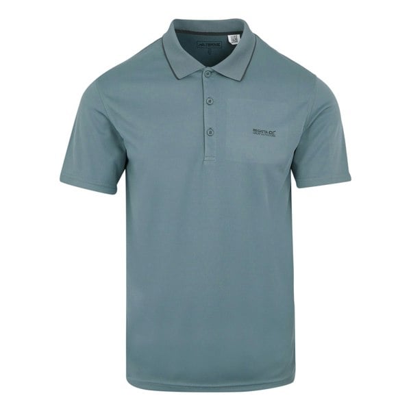 Regatta Mens Maverick V Active Polo Shirt - Stormy Weather