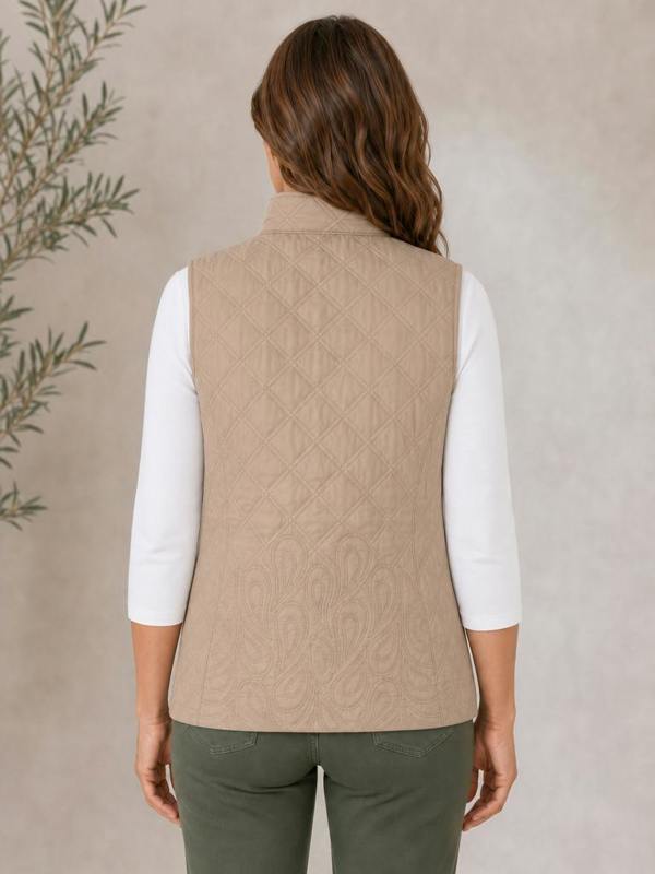 TIGI Paisley Border Gilet