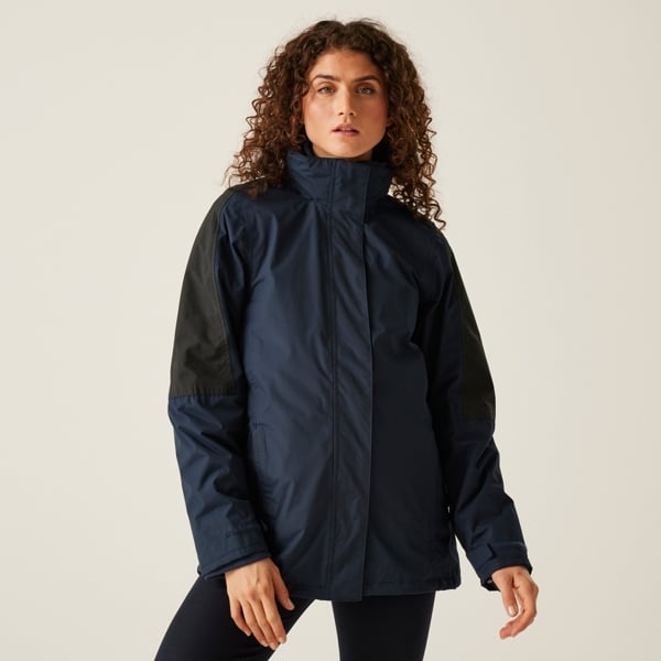 Regatta Women's Defender III 3-In-1 Jacket (Waterproof & Windproof) - Navy / Black