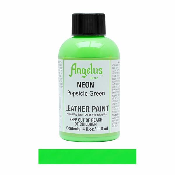 Angelus Neon Leather Paint for Sneaker Customs and Shoes 4oz