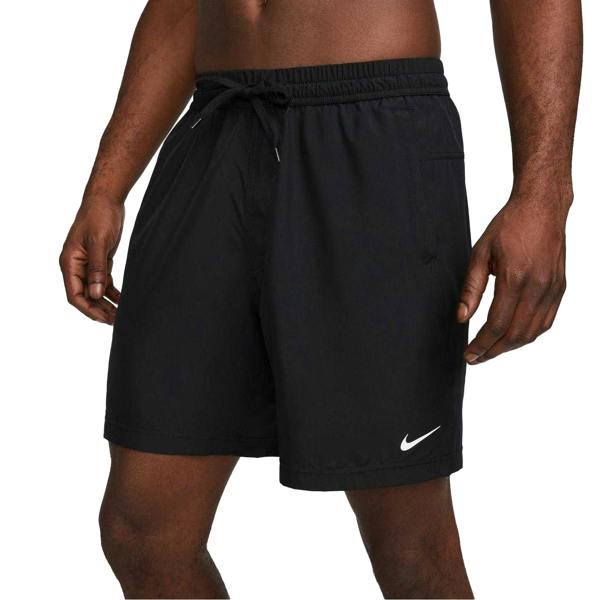 Nike Mens Lightweight Slim Shorts - Black/White - 