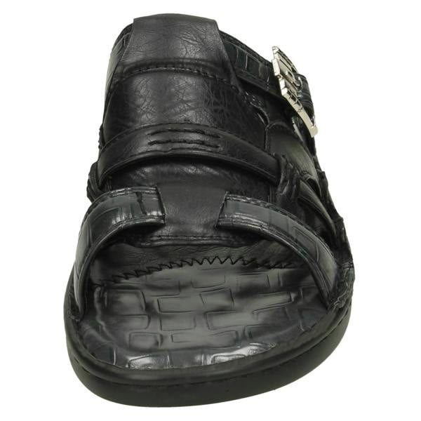 Mens Discover Step Buckle Sandals 26-601-810