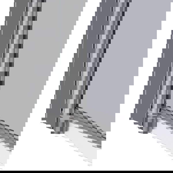 Living and Home 4mm Thickness Tempered Glass Shower Screen