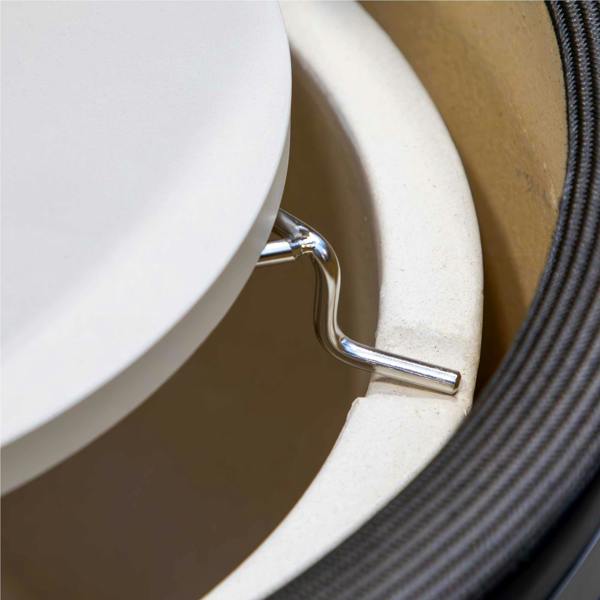 Dellonda DG187 Kamado Accessories Action shot - in use - close