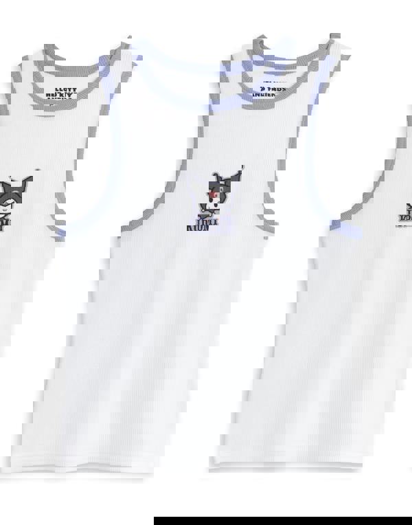 Hello Kitty Womens Purple Kuromi Vest and Shorts Pyjama Set