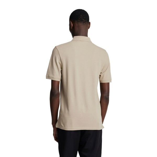 Lyle & Scott Mens Plain Polo Shirt - Heritage Taupe