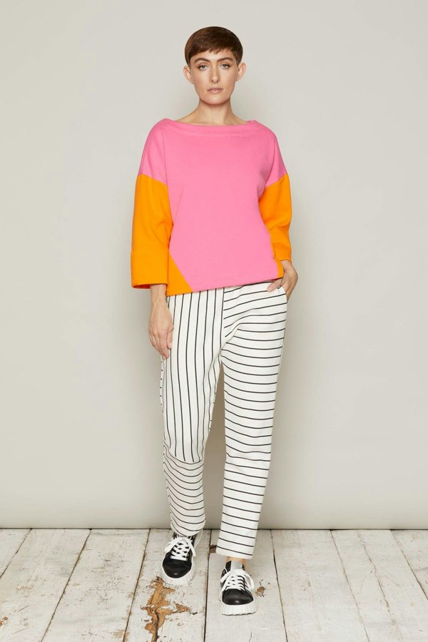 Bo Carter Debbie Top - Pink & Orange