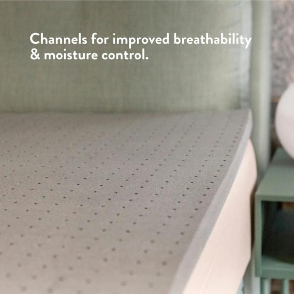 Putnams Graphite Latex Mattress Topper