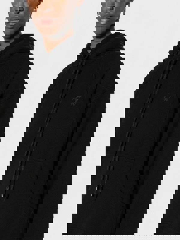 Off - White Satin Jersey Hooded Midi Dress Black - Supplied FashionOff White