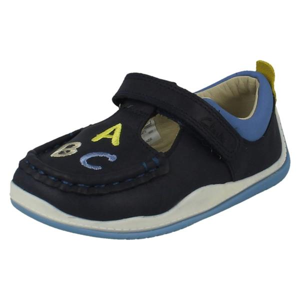 Clarks Childrens Clarks T-Bar Shoes Noodle Shine T
