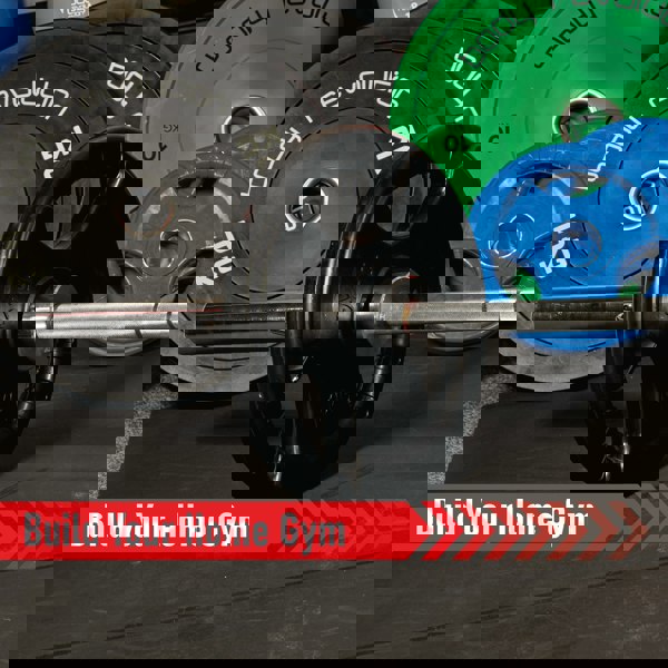 Rubber Weight Plates - 2" Black Tri Grip Olympic Pairs (1.25 - 25 kg) - Body Revolution