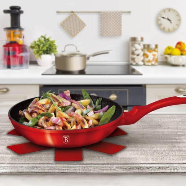 Berlinger Haus Frying Pan Berlinger Haus BH1252 Burgundy Collection
