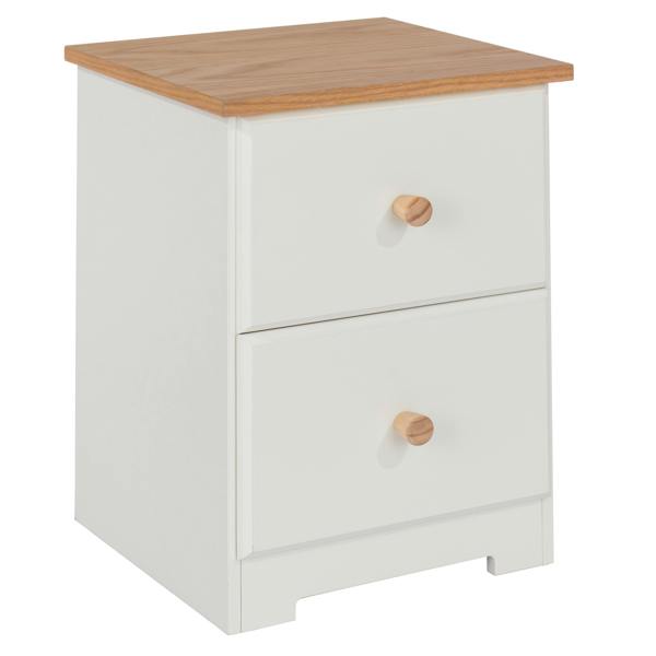 Core Products Colorado 2-Drawer Petite Bedside Cabinet
