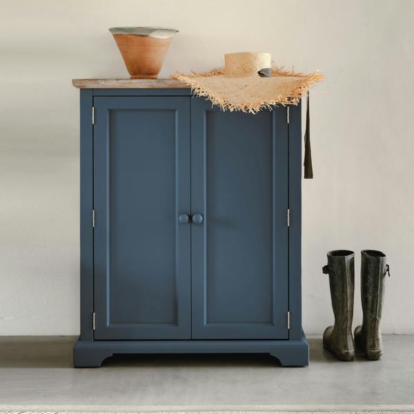 Statement Furniture Florence Shoe Storage Cabinet Large Wooden Shoe Rack