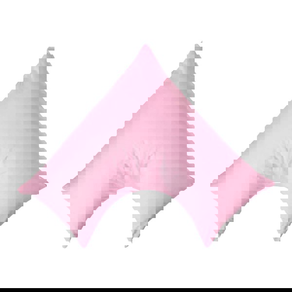 HOMESCAPES Egyptian Cotton V Shaped Pillowcase 200 TC