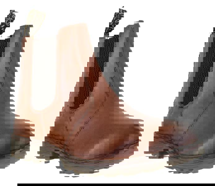 Catesby Mens Smart Casual Leather Dealer Chelsea Pull On Boots