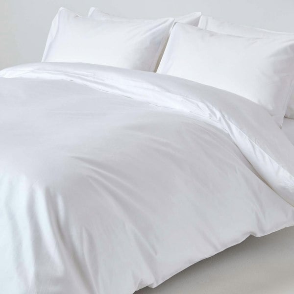 HOMESCAPES Premium 1000 TC Egyptian Cotton Sateen Weave Duvet Cover Set