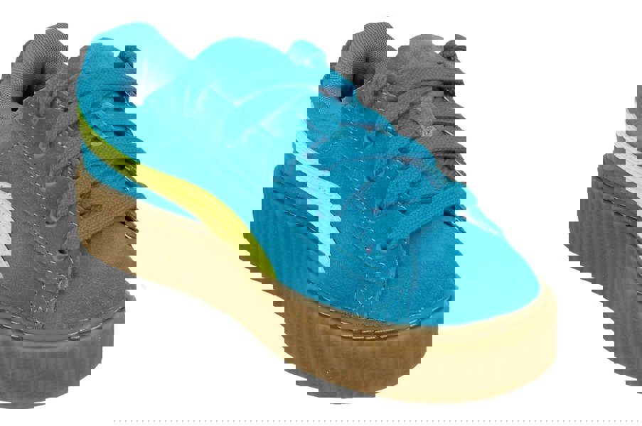 Puma Creeper Phatty Unisex Trainers 396403   - Spped Blue Lime Gum 02 - Photo 3