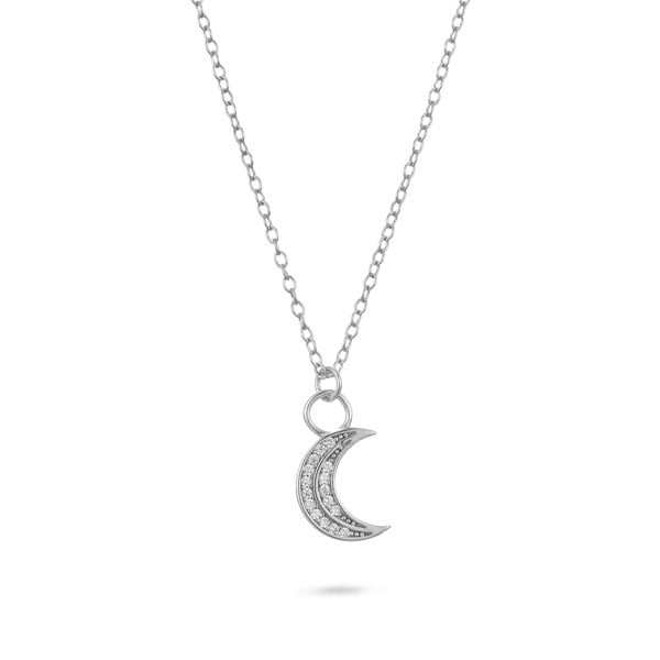Gold Trip Celestial Moon Necklace