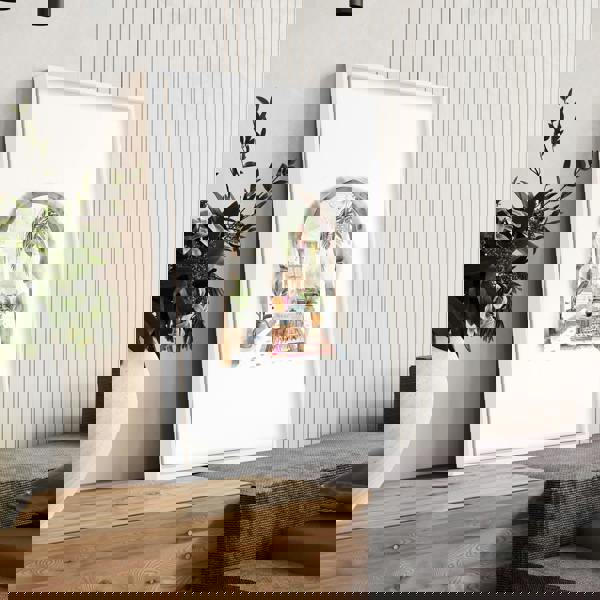 Living Room Paintings | Set of 3 Moroccan Inspired Wall art Prints