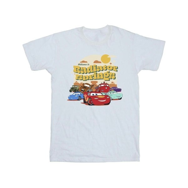 Disney Boys Cars Radiator Springs Group T-Shirt - White